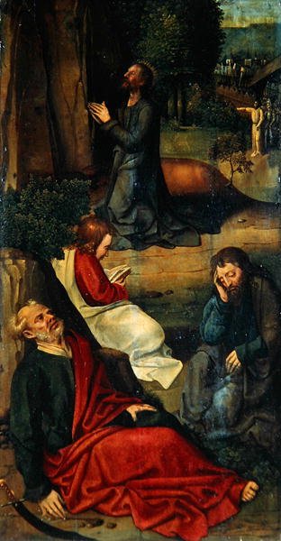 The Agony in the Garden by Flemish School